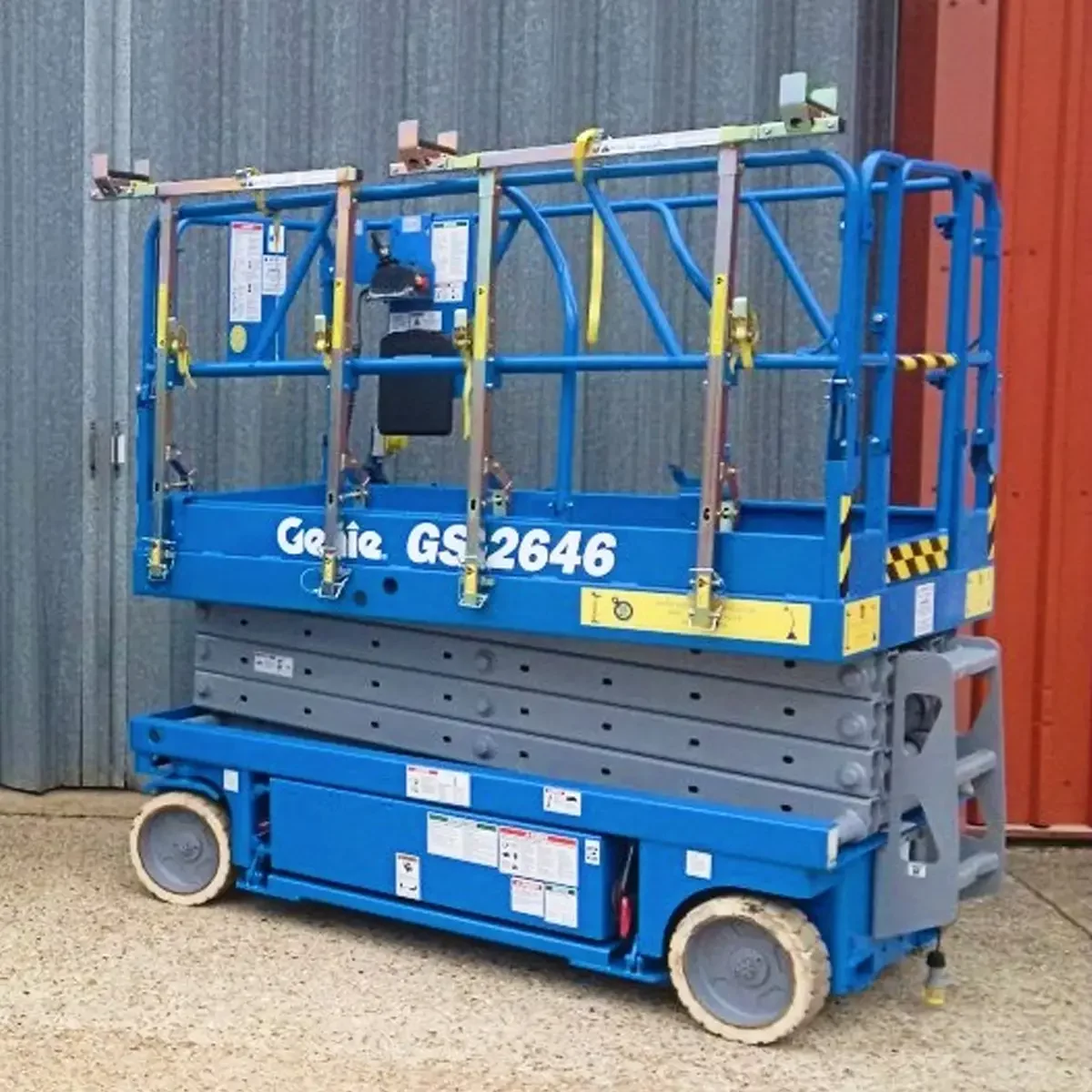 DRX multi Material Handling Attachment for Scissor Lifts - AHS