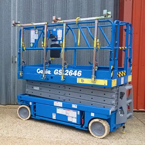 Genie GS-2646 Scissor Lift fitted with MHA