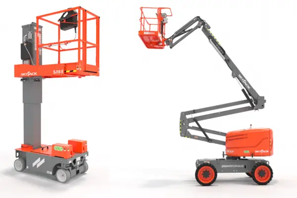 Hire Skyjack Powered Access Booms and Vertical Mast Lifts