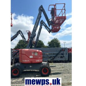 Used 2013 Skyjack SJ46AJ Articulating Boom Cherry Picker for Sale - Side