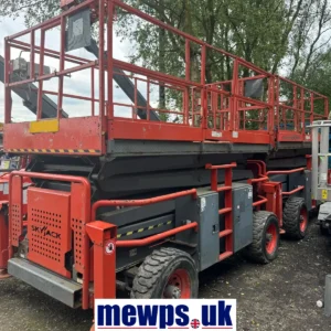 Used 2013 Skyjack SJ8841 RT Diesel Rough Terrain Scissor Lift for Sale | 14.5m Working Height