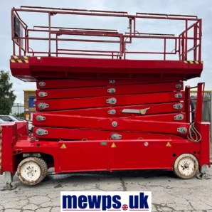 Used PB S195-12ES 19.60m Electric Scissor Lift MEWP for Sale - 2014 840 Hours