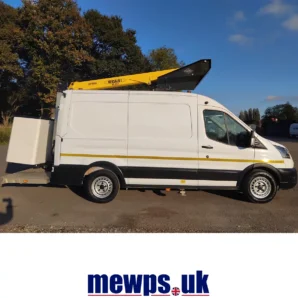 Used Versalift VTL-135-F 13.5m Van Mounted MEWP - right side view